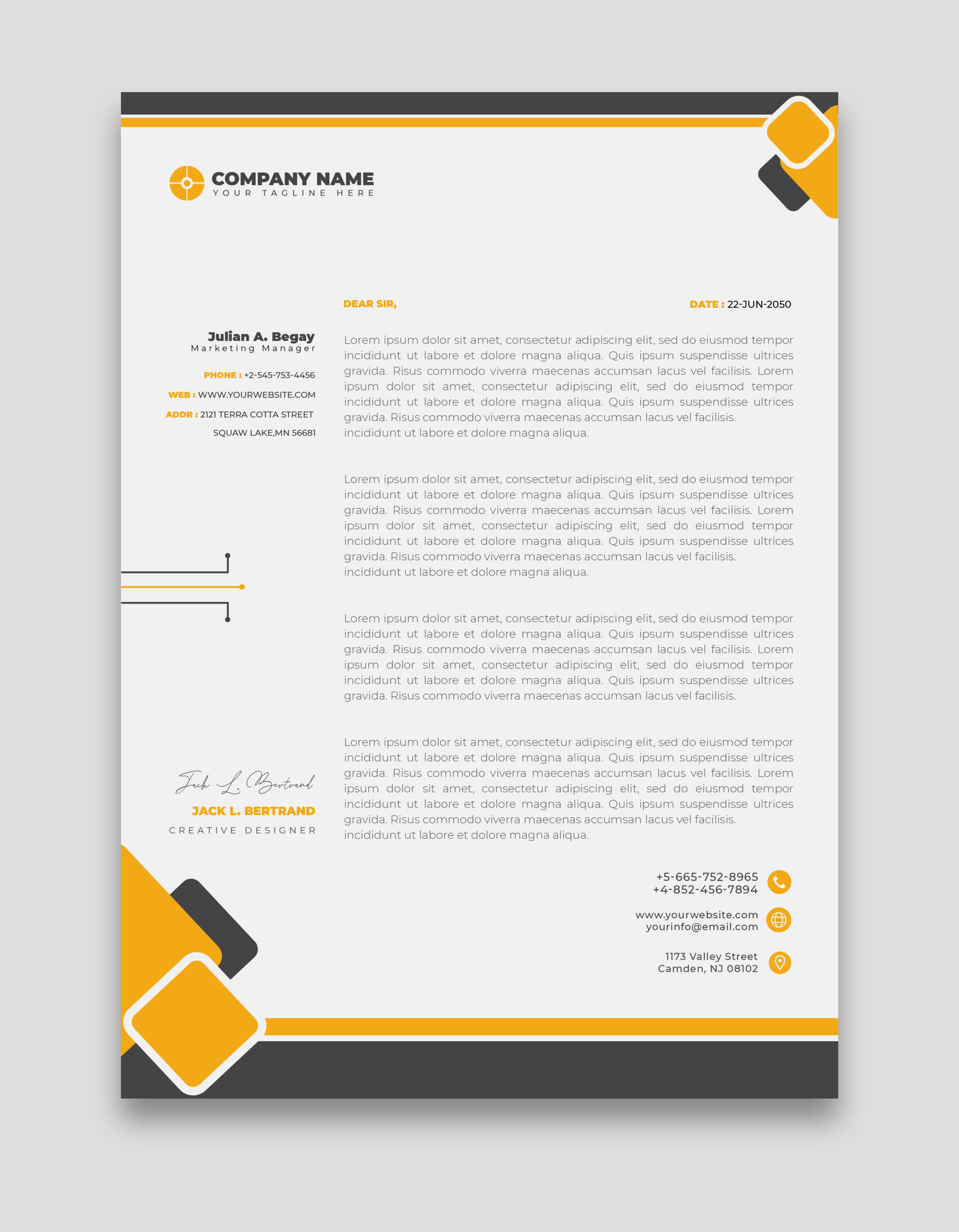 letterhead design in Thika